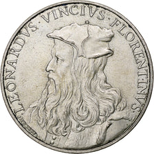 Frankrijk, 10 Euro, Léonard de Vinci, 2019, Monnaie de Paris, Zilver, ZF+