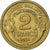 Frankrijk, 2 Francs, Morlon, 1934, Paris, Cupro-Aluminium, PR+, Gadoury:535