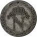 Frankrijk, Napoleon I, 10 Centimes, Rouen, Billon, FR, Gadoury:190, KM:676