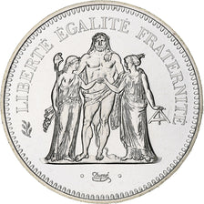 France, 50 Francs, Hercule, 1980, Monnaie de Paris, série FDC, Silver