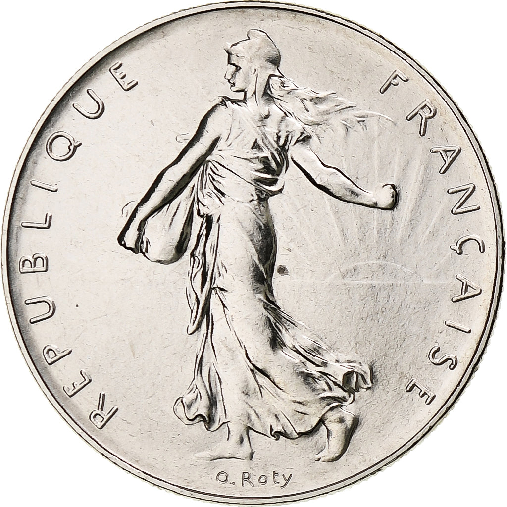 France, Franc, Semeuse, 1980, Monnaie de Paris, série FDC, Nickel, FDC