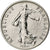 Frankrijk, 1/2 Franc, Semeuse, 1980, Monnaie de Paris, série FDC, Nickel, FDC