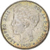 Spain, Alfonso XIII, Peseta, 1900, Madrid, Silver, AU(50-53), KM:706