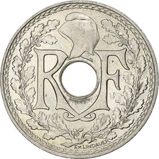 France, 25 Centimes, Lindauer, .1939., Paris, Maillechort, MS(64), Gadoury:381