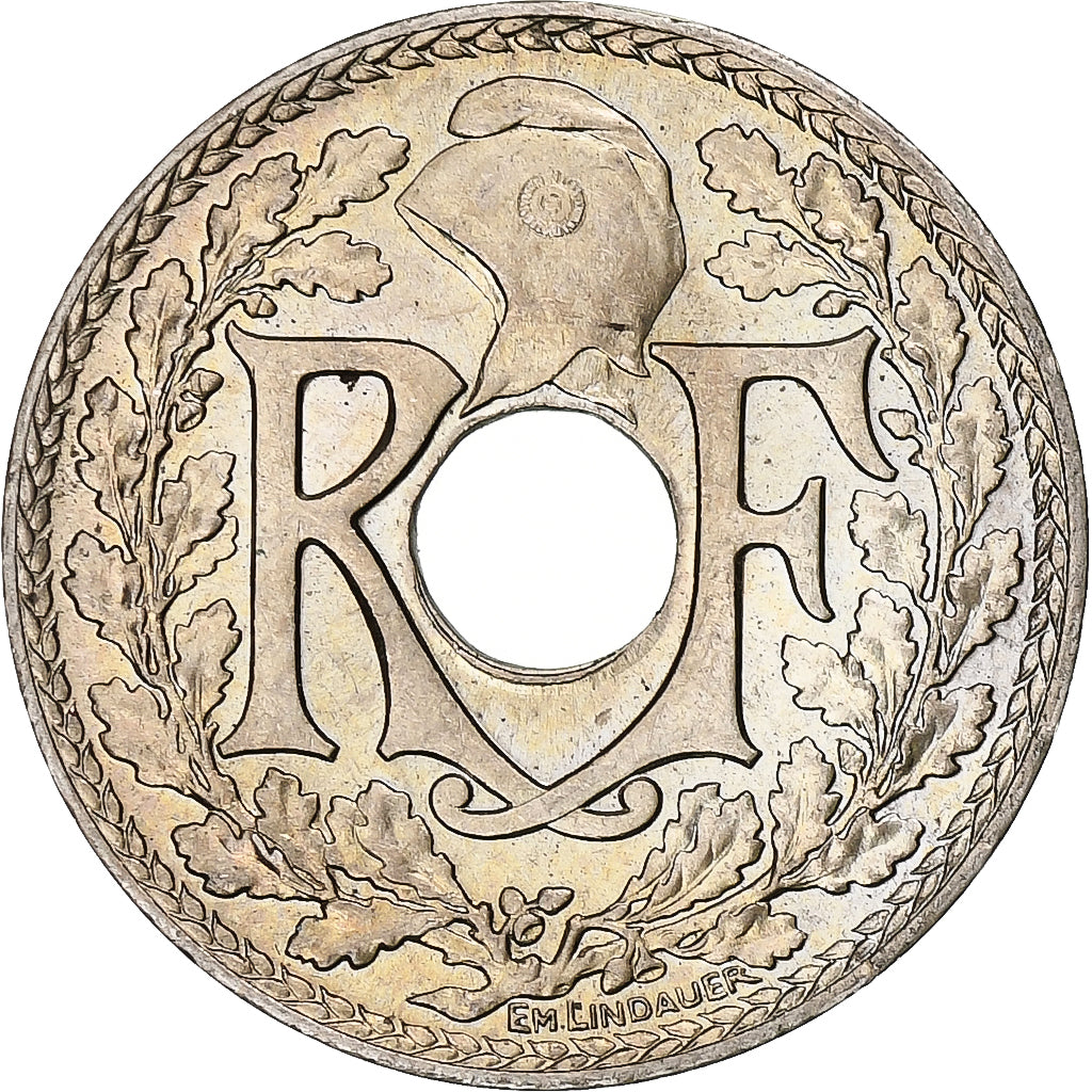 France, 10 Centimes, Lindauer, .1939., Paris, Maillechort, MS(64), Gadoury:287