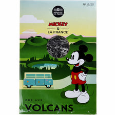 France, 10 Euro, Mickey Ode aux volcans, 2018, Monnaie de Paris, Silver