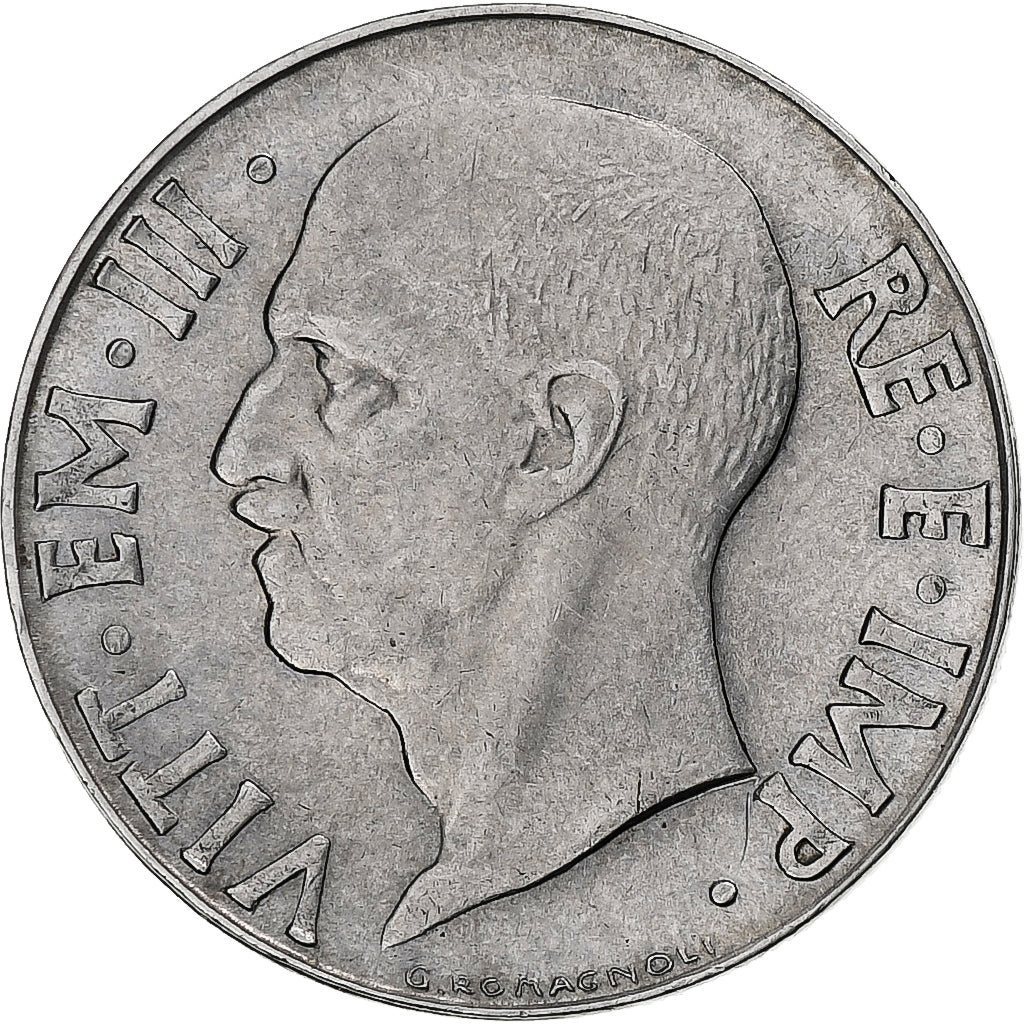 Włochy, Vittorio Emanuele III, 20 Centesimi, 1941 / A. XIX, Rome, Acmonital