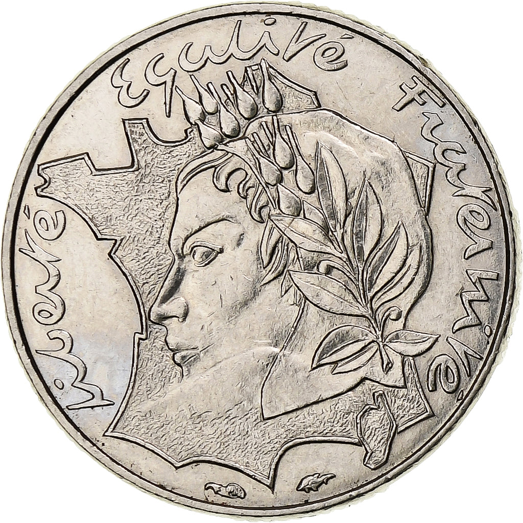 France, 10 Francs, Jimenez, 1986, Pessac, Nickel, SUP, Gadoury:824, KM:959