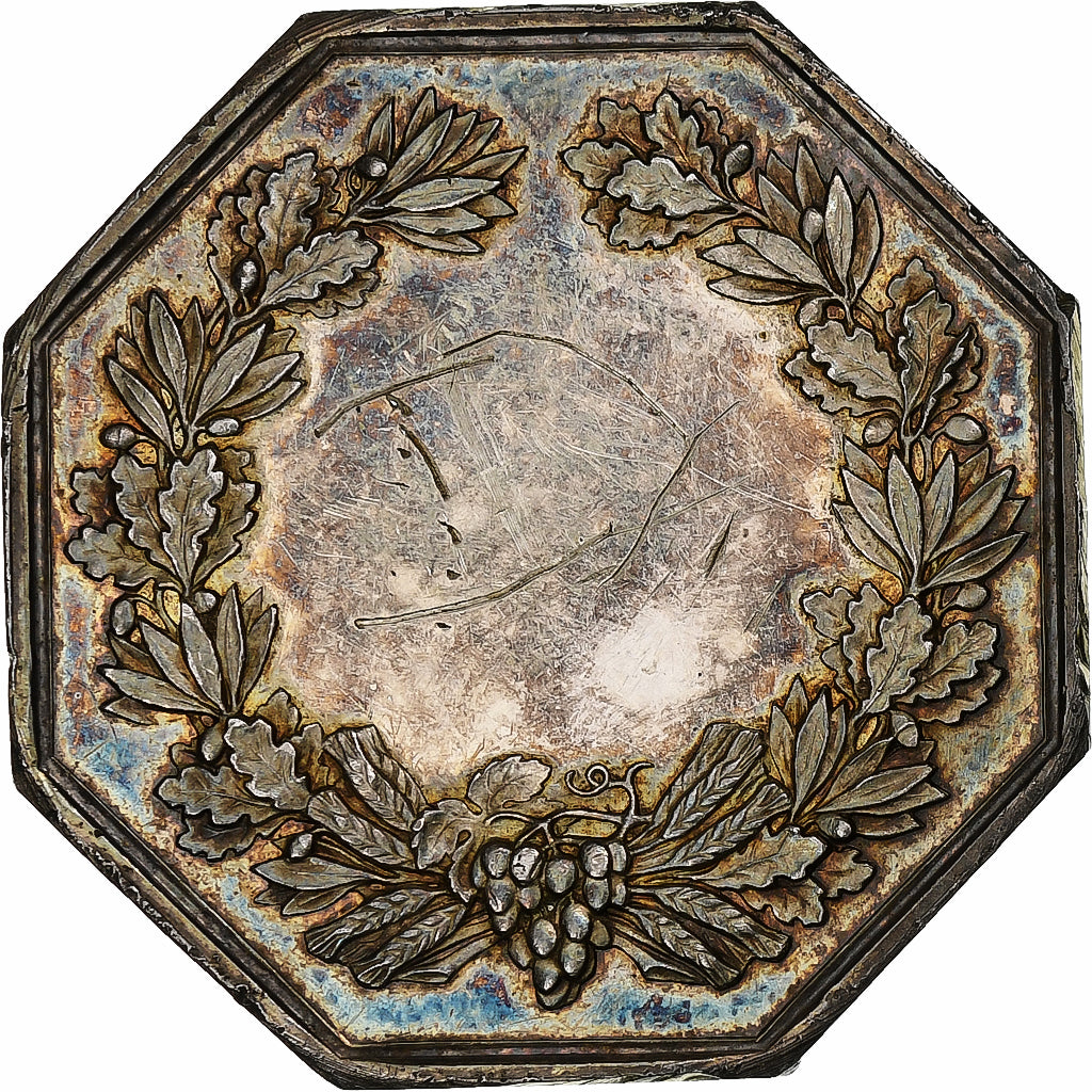 France, Token, Compagnie française du Phénix, 1819, Silver, MS(63)