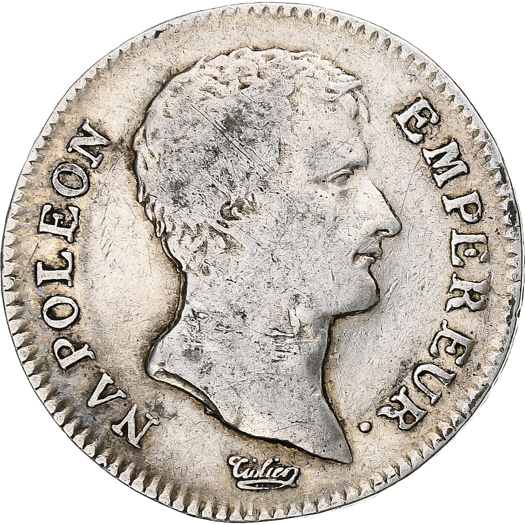 Francia, Napoleon III, Franc, 1806, Paris, Argento, MB+, Gadoury:444, KM:672