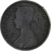 NEWFOUNDLAND, Victoria, Cent, 1865, London, Bronze, S, KM:1