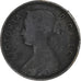 TERRANOVA, Victoria, Cent, 1865, London, Bronce, BC+, KM:1
