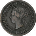 Canada, Victoria, Cent, 1876, Heaton, Brązowy, VF(30-35), KM:7