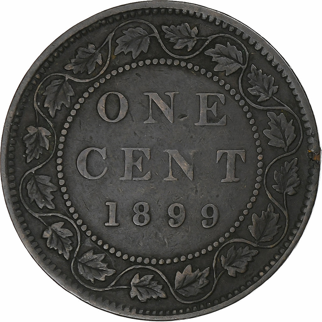 Canada, Victoria, Cent, 1899, London, Bronze, EF(40-45), KM:7