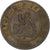 FRENCH INDO-CHINA, 1 Centième, 1885, Paris, Bronze, SS, KM:1