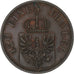 Germania, Kingdom of Prussia, Wilhelm I, 3 Pfennig, 1867, Hannover, Rame, SPL-