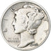United States, Mercury Dime, 1942, San Francisco, Silver, AU(50-53), KM:140