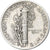 USA, Mercury Dime, 1942, San Francisco, Srebro, AU(50-53), KM:140