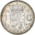Holandia, Juliana, Gulden, 1957, Utrecht, Srebro, AU(55-58), KM:184