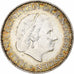 Netherlands, Juliana, Gulden, 1958, Utrecht, Silver, MS(60-62), KM:184