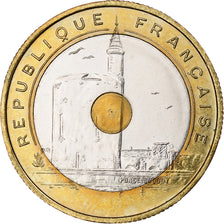 Francia, 20 Francs, Jeux Méditerranéens, 1993, Pessac, Trimetálico, EBC