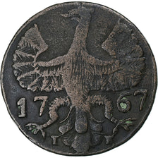 Ville impériale d'Aix-la-Chapelle, 12 Heller, 1767, Aix, Cuivre, TTB, KM:51