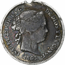 Spain, Isabel II, Real, 1852, Madrid, Silver, EF(40-45), KM:598.2
