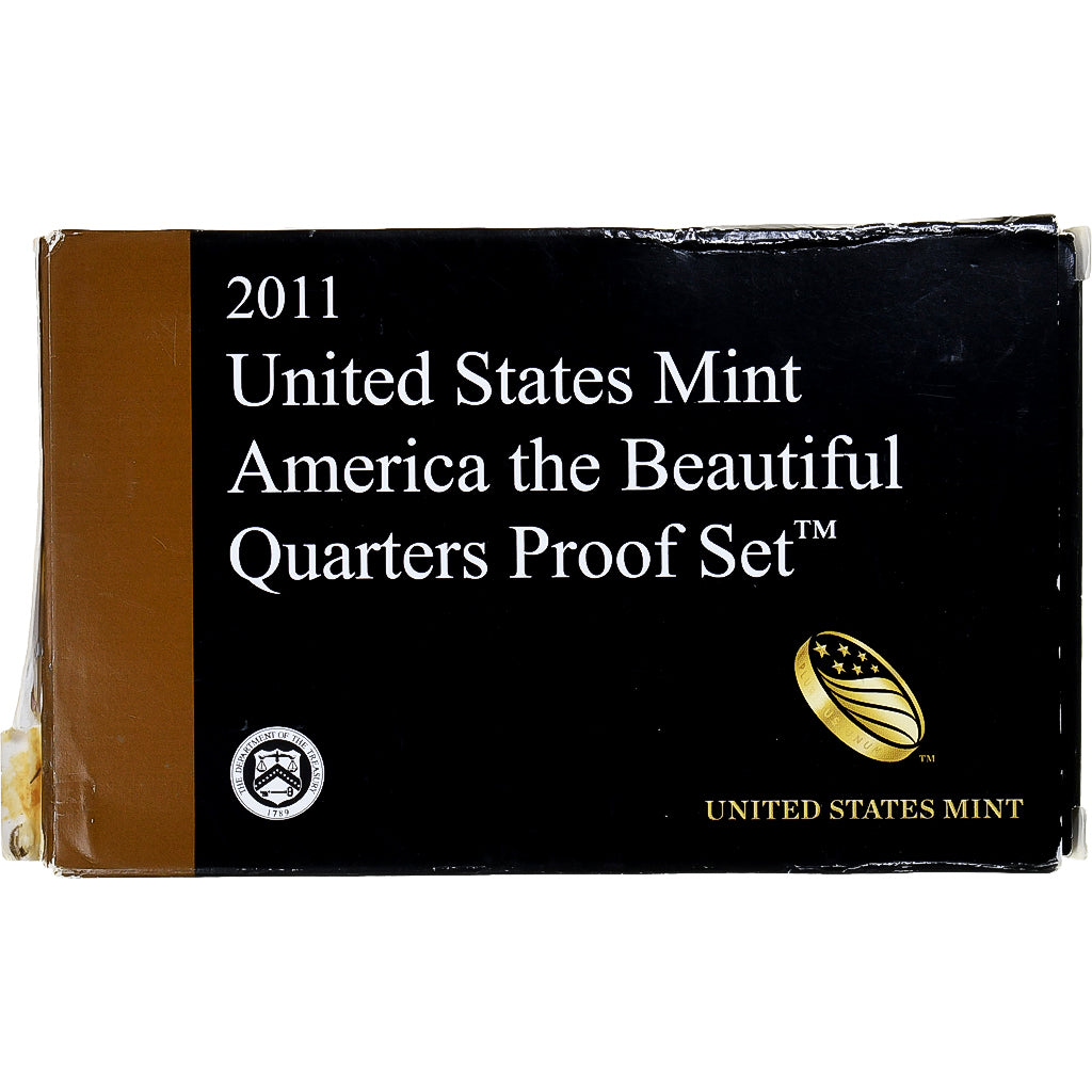United States, Quarters set, America The Beautiful, 2011, San Francisco, Proof