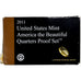 United States, Quarters set, America The Beautiful, 2011, San Francisco, Proof