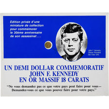 États-Unis, Médaille, John Fitzgerald Kennedy, 1993, Or, TTB