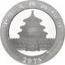 China, 10 Yüan, 1 oz, Panda, Bullion, 2018, Proof, Silver, MS(63), KM:2410