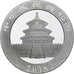 China, 10 Yüan, 1 oz, Panda, Bullion, 2018, Proof, Silver, MS(63), KM:2410