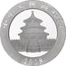 China, 10 Yüan, 1 oz, Panda, Bullion, 2018, Proof, Silver, MS(63), KM:2410