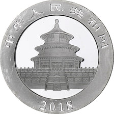 Cina, 10 Yüan, 1 oz, Panda, Bullion, 2018, FS, Argento, SPL, KM:2410