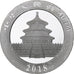China, 10 Yüan, 1 oz, Panda, Bullion, 2018, PP, Silber, UNZ, KM:2410