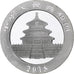 China, 10 Yüan, 1 oz, Panda, Bullion, 2018, Proof, Silver, MS(63), KM:2410