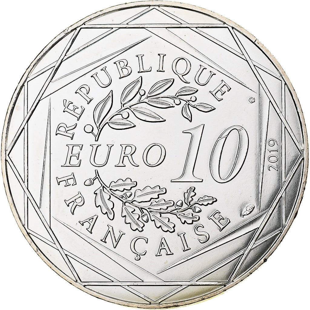 France, 10 Euro, Pièce d'Histoire - Guillaume le Conquérant, 2019, MDP