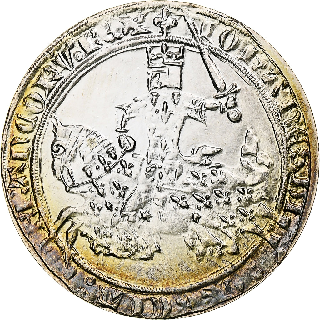 France, 10 Euro, Pièce d'Histoire - La guerre de cent ans, 2019, MDP, Silver