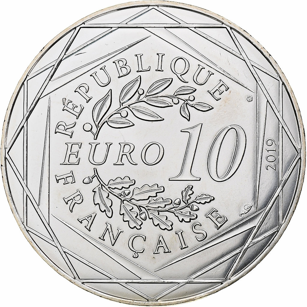 Frankreich, 10 Euro, Pièce d'Histoire - Les Papes en Avignon, 2019, MDP