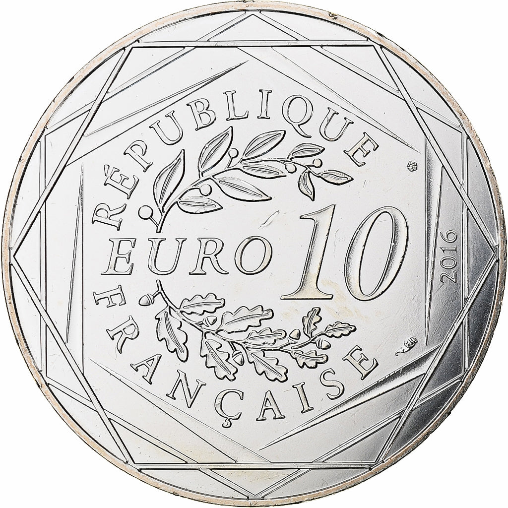 Frankrijk, 10 Euro, Petit Prince Fait les vendanges, 2016, MDP, Zilver, UNC-