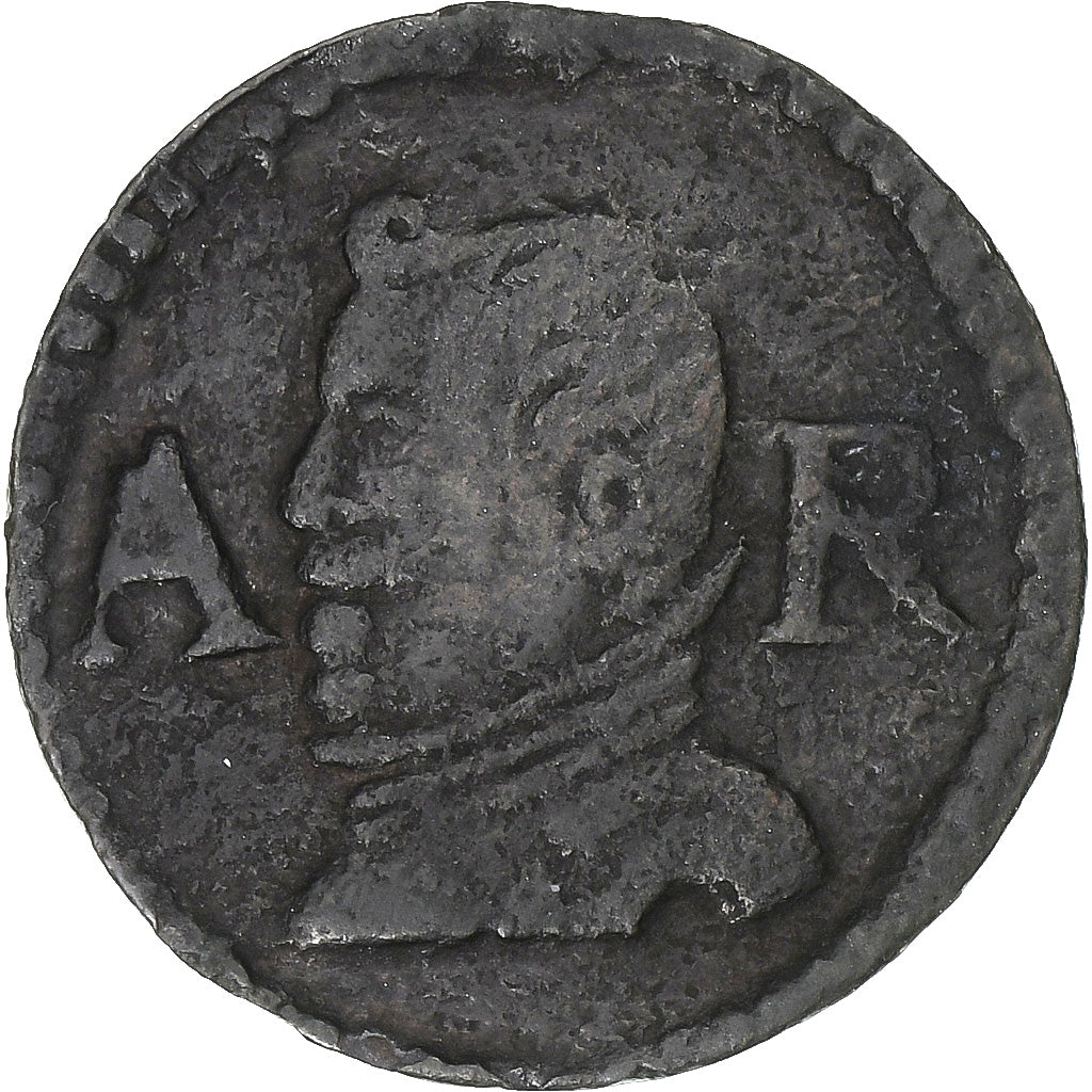 España, Principality of Catalonia, Philip IV, Ardite, 1654, Barcelona, Cobre