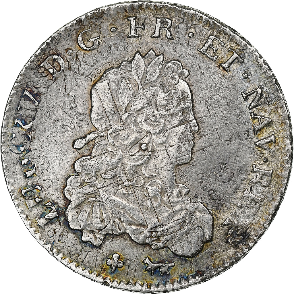 França, Louis XIV, 1/3 écu de France, 1720, Paris, réformé, Prata