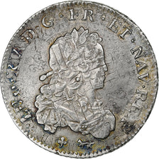 França, Louis XIV, 1/3 écu de France, 1720, Paris, réformé, Prata