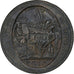France, Monneron de 5 Sols, 1792, Bronze, AU(55-58)