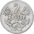 Polonia, 2 Zlote, 1958, Warsaw, Alluminio, MB+, KM:46