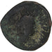 Justin I, Follis, 518-527, Constantinople, Brązowy, F(12-15)