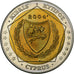 Cyprus, 2 Euro, Fantasy euro patterns, Essai-Trial, Proof, 2004, Bi-Metallic