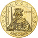 Andorre, 5 Euro, Fantasy euro patterns, Essai-Trial, BE, 2003, Laiton, FDC