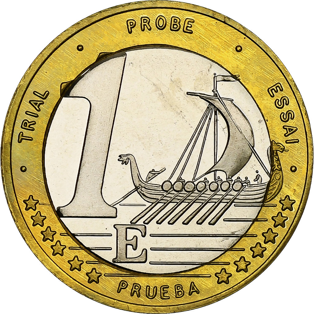 Suécia, Euro, Fantasy euro patterns, Essai-Trial, Proof, 2003, Bimetálico