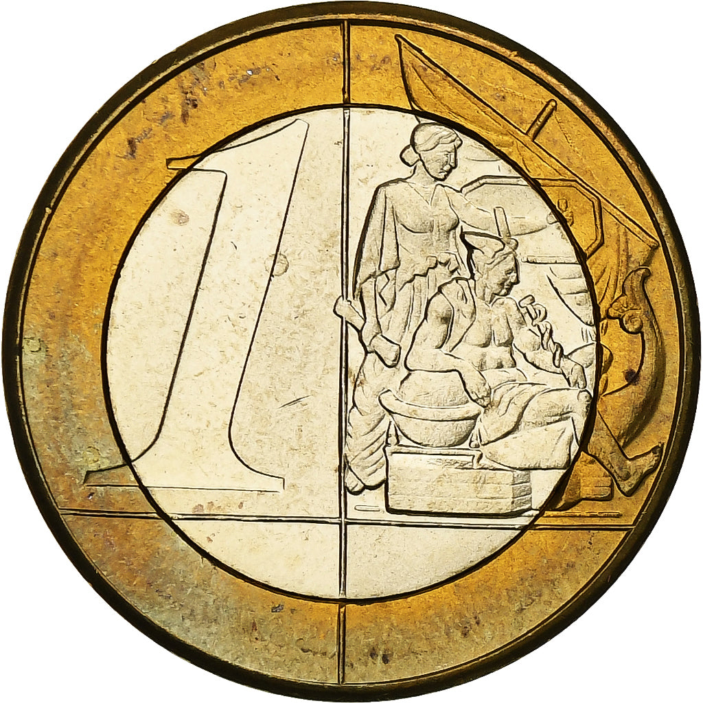 Gibraltar, Euro, Fantasy euro patterns, Essai-Trial, PP, 2004, Bi-Metallic, STGL